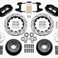 Wilwood Narrow Superlite 6R Front Hub Kit 14.00in Drilled 74-80 Pinto/Mustang II Disc Spindle only