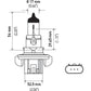Hella Bulb H13 9008 12V 100/80W XEN WHT XB (2)
