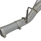 aFe LARGE Bore HD 4in Dual DPF-Back SS Exhaust w/Polished Tip 16-17 GM Diesel Truck V8-6.6L (td) LML
