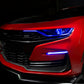 Oracle 19-21 Chevy Camaro SS/RS RGBW+A Headlight DRL Upgrade Kit - ColorSHIFT 2
