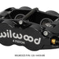 Wilwood Caliper Forged Narrow Superlite FNSL4R-DS Dust Seal 1.25/1.25 1.10in Rotor Width - Black