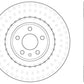 StopTech Power Slot 12 Audi A6 Quattro/11-12 A7 Quattro / 07/11-13 S4 Front Right Slotted Rotor