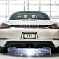 AWE Tuning Porsche 718 Boxster / Cayman Touring Edition Exhaust - Diamond Black Tips