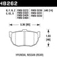 Hawk 89-97 Nissan 240SX SE Blue 9012 Race Rear Brake Pads