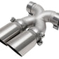 SOUL 13-16 Porsche 987.2 / 981 Cayman / Boxster Bolt-On X-Pipe w/ Tips - Slash Cut Brushed Tips
