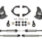 Fabtech 11-19 GM C/K2500HD/3500HD 4in Ultimate System w/Uniball UCA & DL Shocks