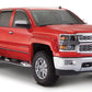 Bushwacker 14-18 Chevy Silverado 1500 Fleetside Pocket Style Flares 4pc - Black