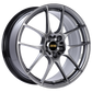 BBS RF 18x8 5x120 ET35 Diamond Black Wheel -82mm PFS/Clip Required