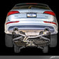 AWE Tuning Audi 8R Q5 3.0T Touring Edition Exhaust Dual Outlet Chrome Silver Tips