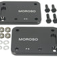 Moroso GM LS-1 Motor Mount Adapter Plate w/Hardware - Steel - 2 Pack