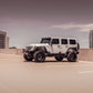 Road Armor 07-18 Jeep Wrangler JK Stealth Front Fender Flare Body Armor w/LED DRL - Tex Blk