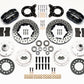 Wilwood Dynapro Dust-Boot Front Kit 11.00in Drilled 1965-1969 Mustang Disc & Drum Spindle