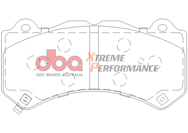 DBA 16-19 Cadillac ATS V XP Performance Front Brake Pads