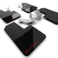 Rally Armor 21-22 Ford Bronco (Plstc Bmpr - NO Rptr/Sprt - NO RR/RB) Blk Mud Flap w/Red Logo