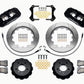 Wilwood AERO6 Front Hat Kit 14.00 2007-2011 BMW E90 Series w/Lines
